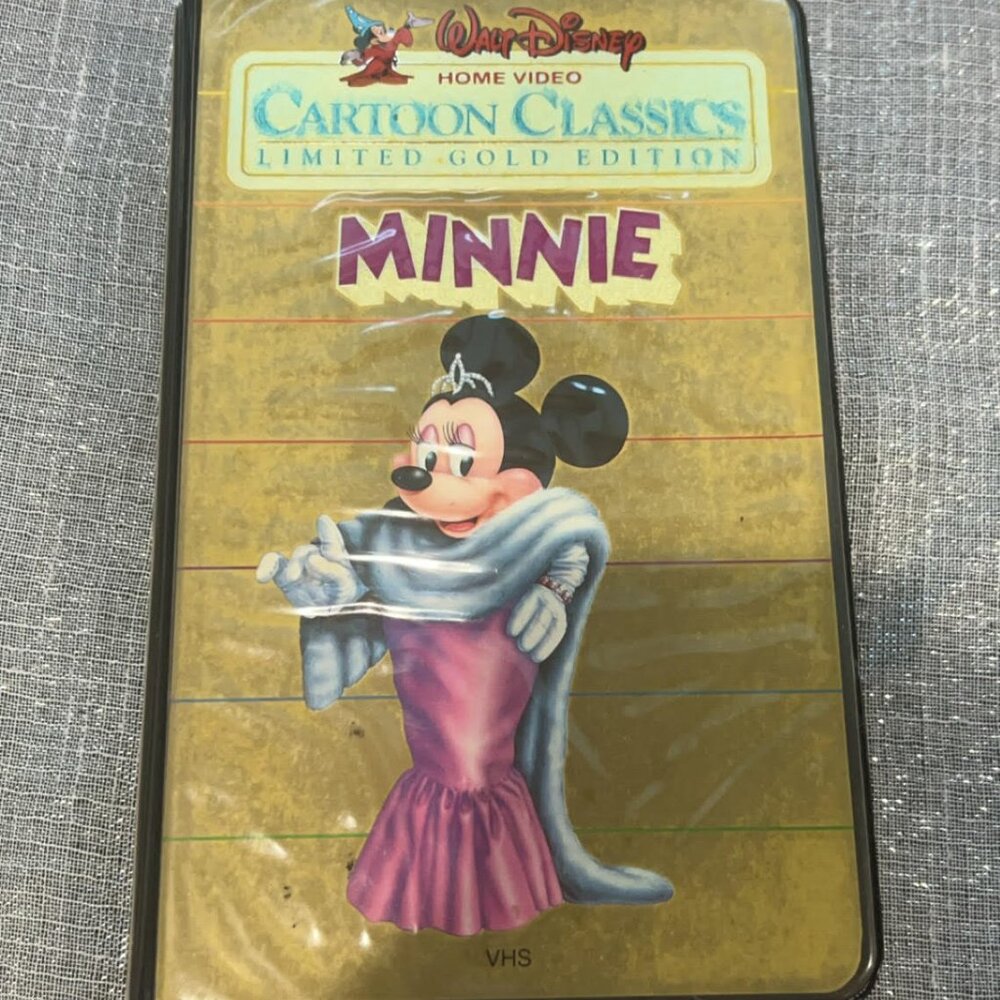 Walt Disney's Home Video Cartoon Classics LIMITED GOLD EDITION Minnie